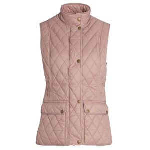 NWT Barbour Otterburn Gilet Women's Quilted Vest - Gardenia